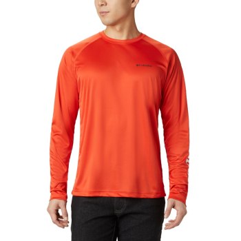 Pánské Mikiny Columbia Fork Stream Long Sleeve Bílé EDKXSL501